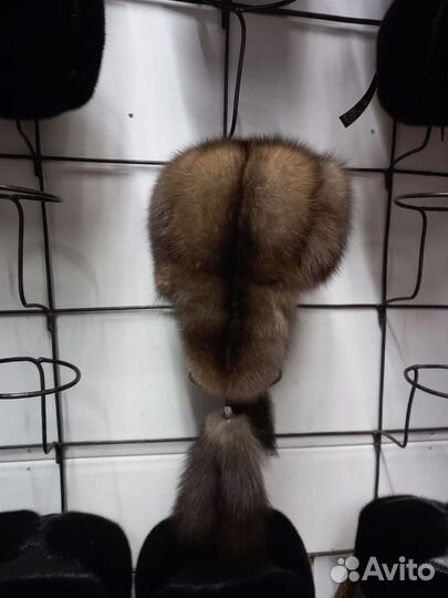 Шкурки соболя выделанные