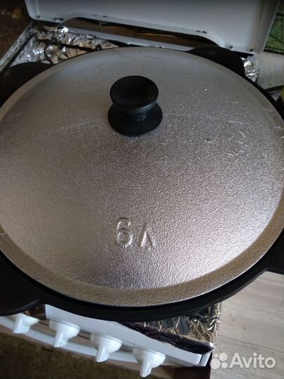 Казан чугунный 6 литров