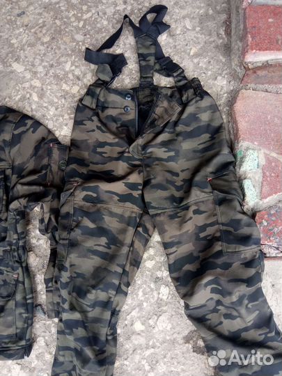 Горка коричневый камуфляж весна-осень