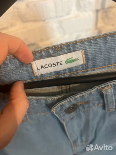 Джинсы lacoste