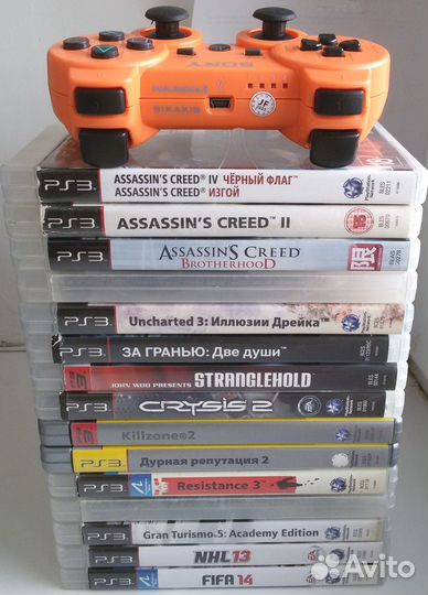 Диски на PS3 геймпад