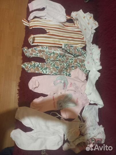 Детская одежда для новорожденных девочек
