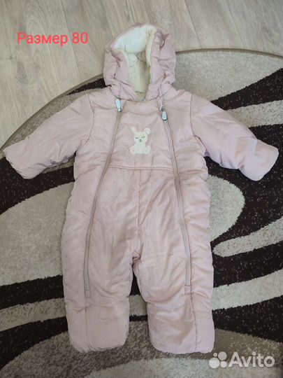 Зимний комбинезон для девочки