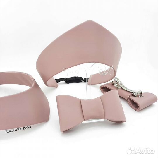 Кокошник современный из экокожи