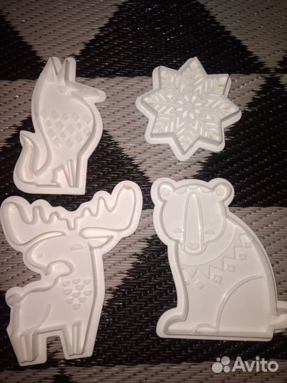 Формы для печенья Икеа Bakglad 4шт