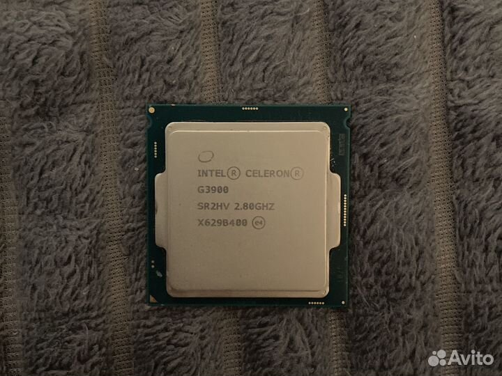Процессор intel celeron g3900