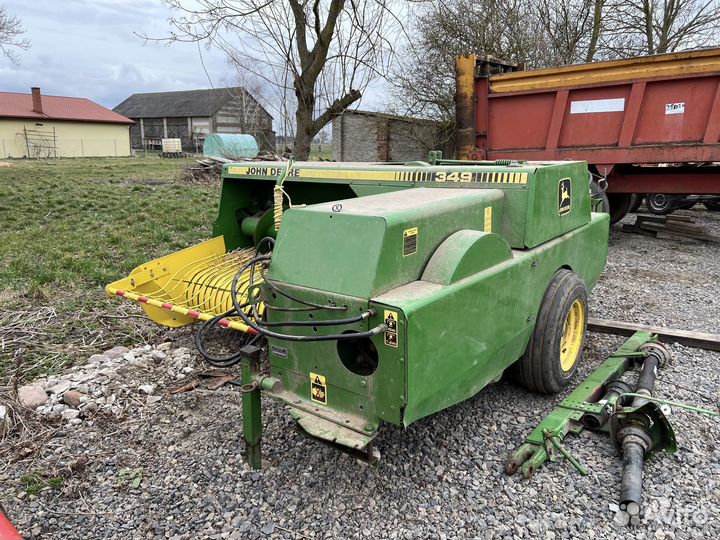 Пресс-подборщик John Deere 349, 2017