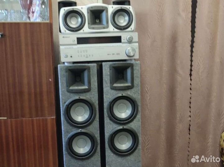 Акустика klipsch с усилителем