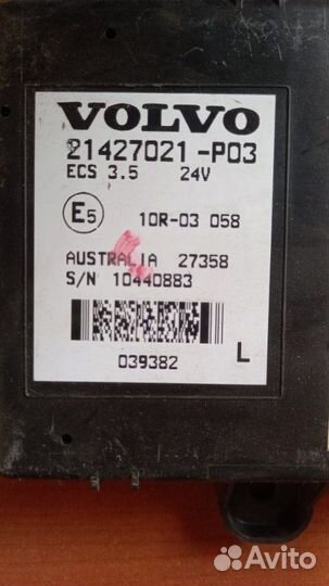 Блок управления подвеской Volvo