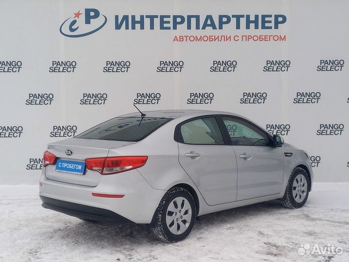 Kia Rio 1.4 МТ, 2016, 41 974 км