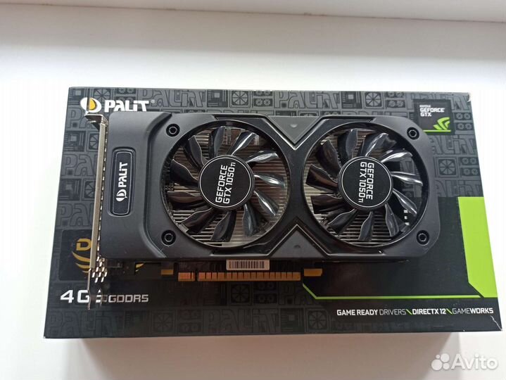 Видеокарта palit 1050 ti
