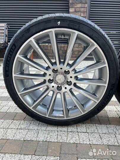 Колёса r19 Mercedes С Amg разноширокие оригинал