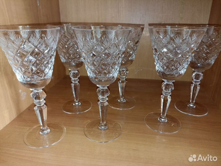 Фужеры хрусталь СССР