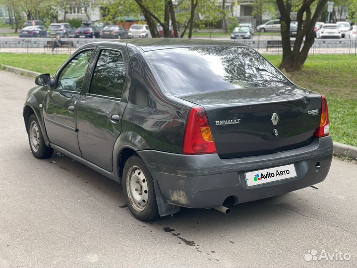 Renault Logan 1.4 МТ, 2007, 150 000 км