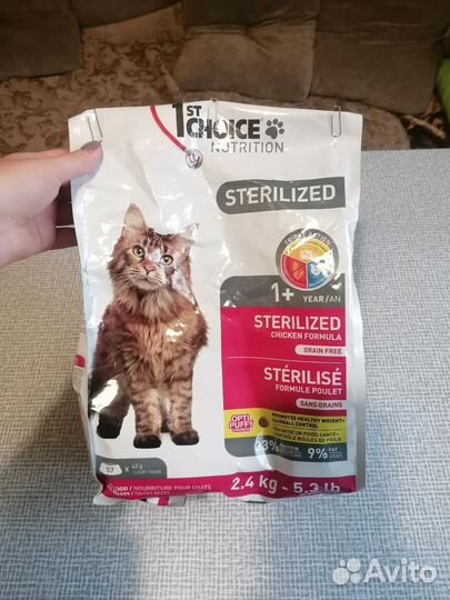 Корм для кошек 1st choice Sterilized