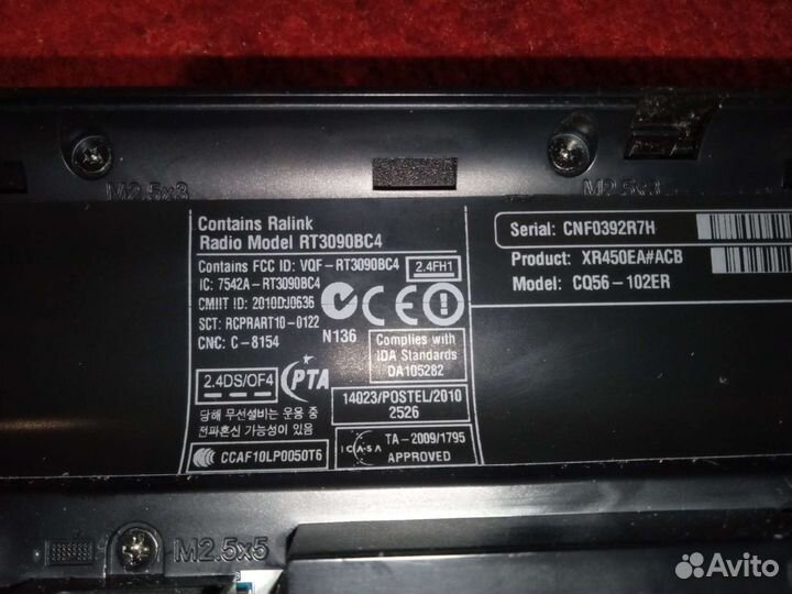 Ноутбук Compaq CQ56