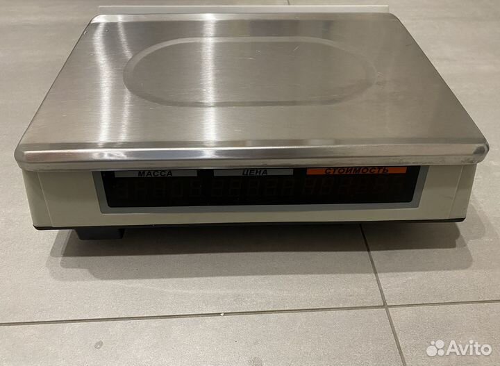Весы торговые электронные