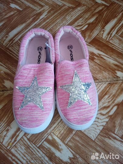 Кеды новые для девочки 32 размер