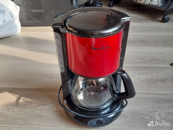 Кофеварка капельная moulinex subito