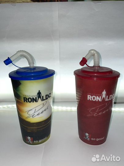 Колекционные стаканы Cristiano Ronaldo