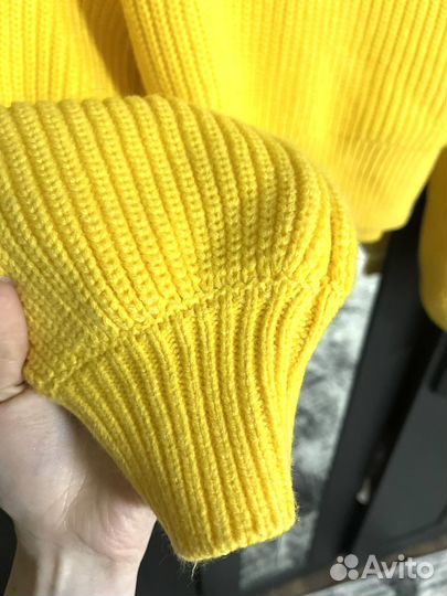 Zara Свитер укороченный весна яркий повседневный