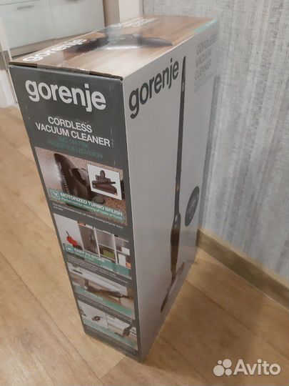 Новый пылесос ручной (handstick) Gorenje