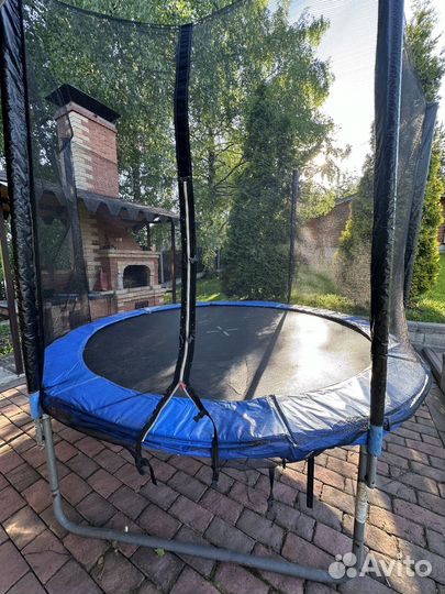 Батут с сеткой