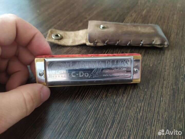 Касторная губная гармошка hohner Alabama blues C