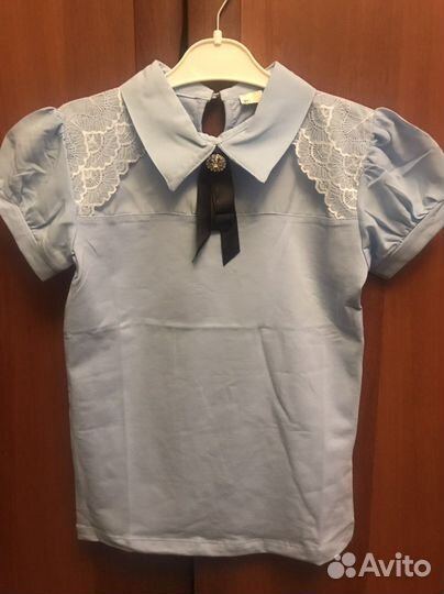 Блузка школьная новые Турция