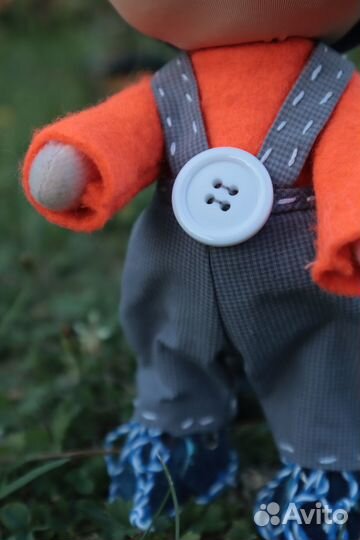 Текстильная кукла Мальчик