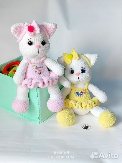 Мягкая игрушка с метрикой