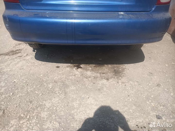 Задний бампер ланос