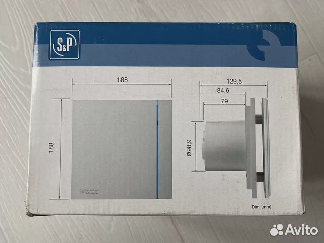 Вытяжной вентилятор Soler&Palau Silent-100 CZ