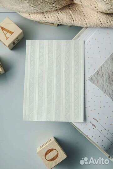 Уголки (4 листа) для фотографий прозрачные