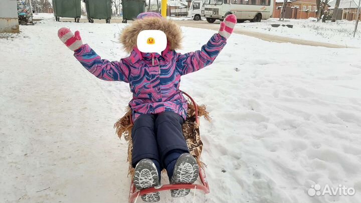 Зимний костюм для девочки