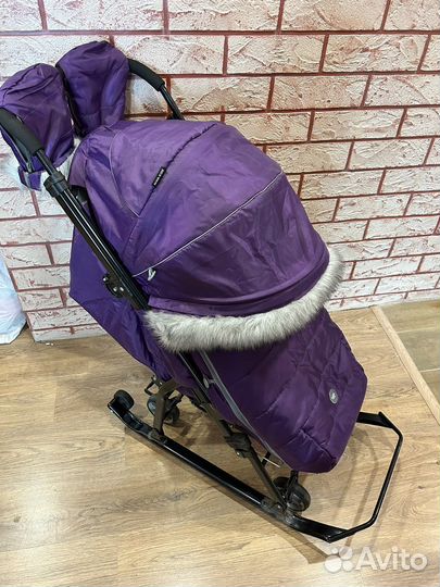 Санки-коляска