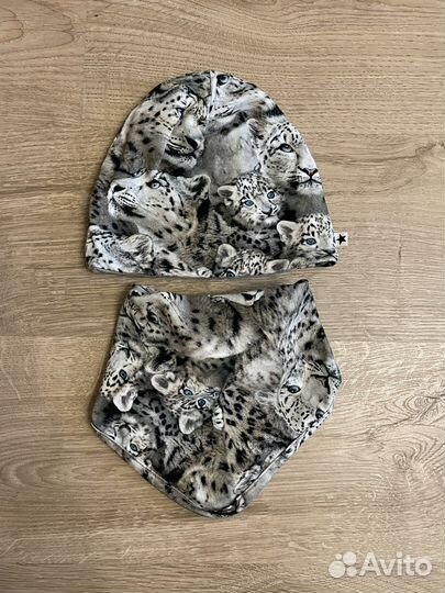 Шапка и снуд molo 6-12 мес