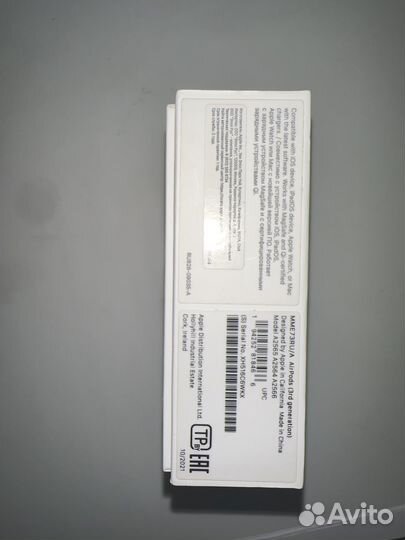 Коробка от наушников AirPods 3