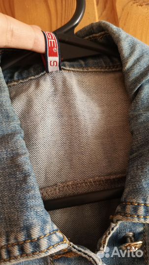 Джинсовая жилетка