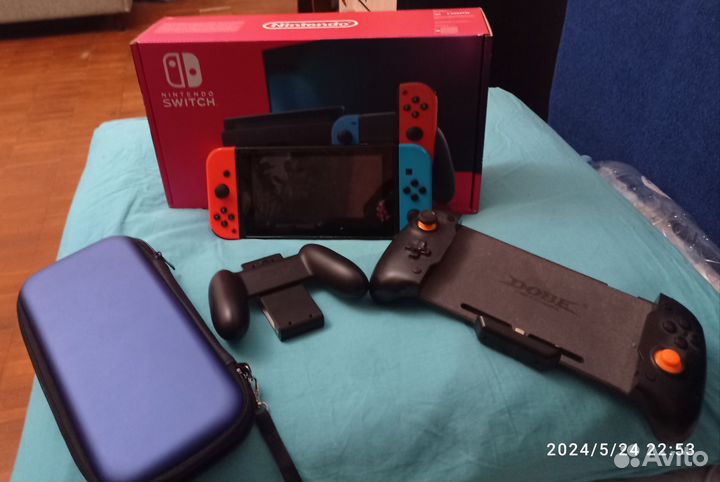 Игровая приставка nintendo switch с играми