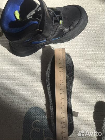 Демисезонные ботинки для мальчика 29 размер