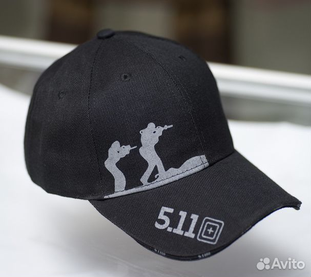 Бейсболка Стрелок. Чёрная. Для охоты и рыбалки