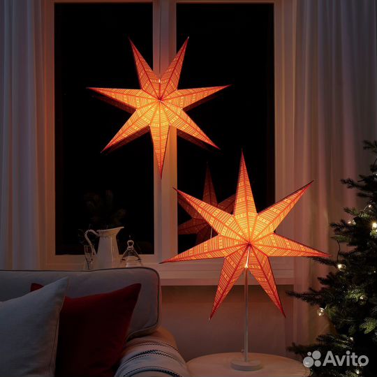 Строла звезда IKEA новая 70 см