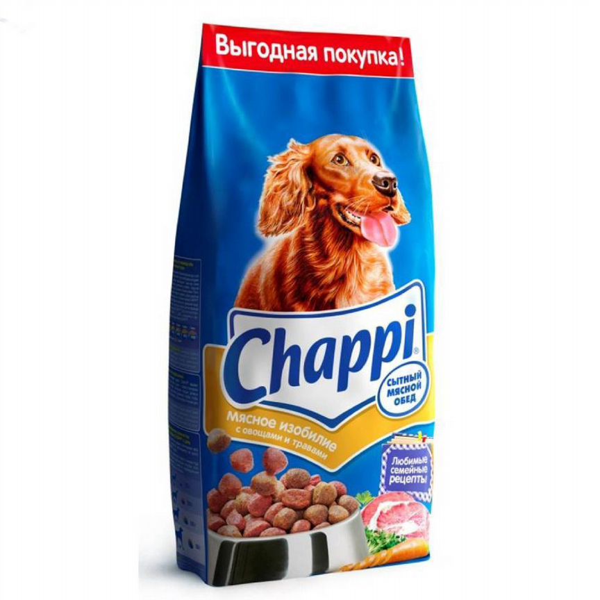 Сухой корм для собак Chappi 15 кг