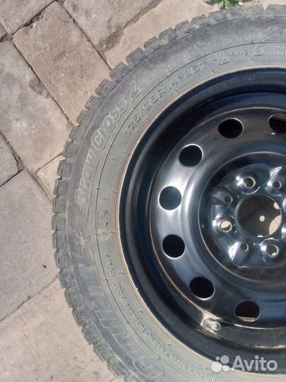 R14 Cordiant Snow Cross 2 175/65, PCD 4x98 DIA 58.7