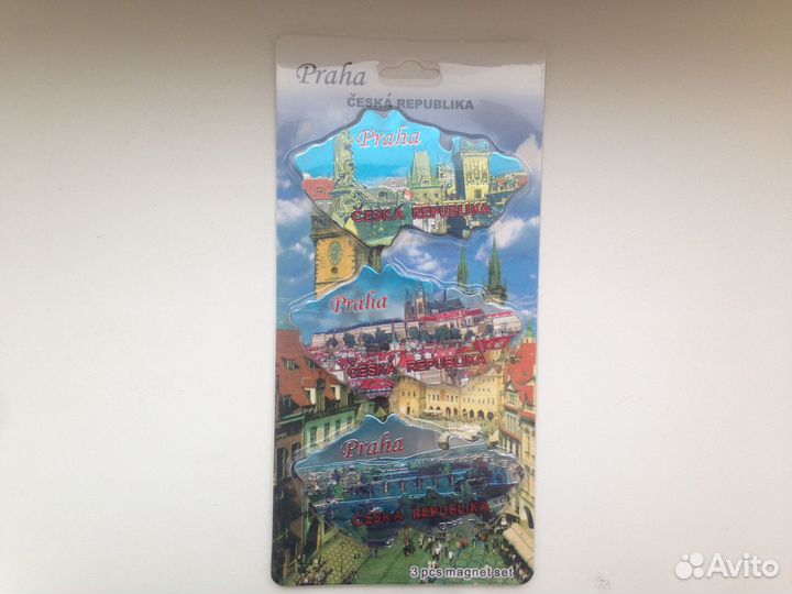 Магнит на холодильник Прага