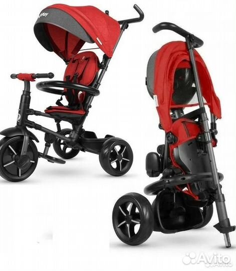 Трехколесный велосипед складной