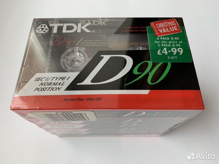Аудиокассеты TDK D, Maxell UR, Sony HF, pack 3/5/6