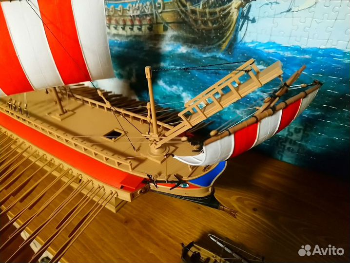 Парусный корабль Римская Трирема