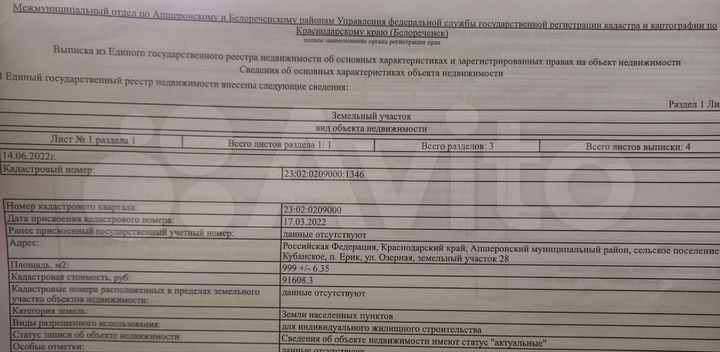 Участок 9 сот. (ИЖС)
